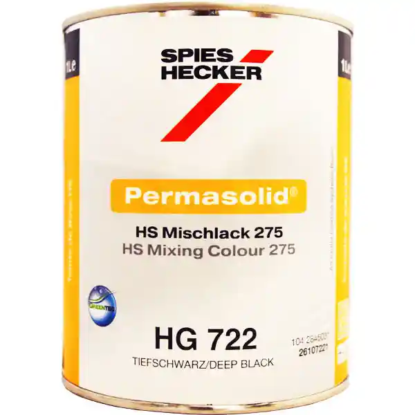 SPIES HECKER HG722 Noir brillant direct 1L