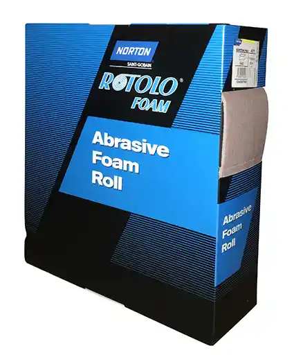 NORTON ROTOLO1000 P1000 Rouleau mousse abrasif pré-découpé NORTON PRO
