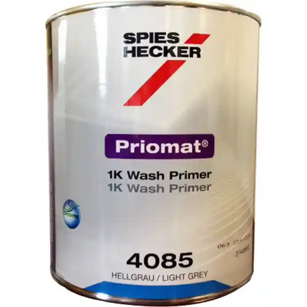 SPIES HECKER 4085LG Gris clair- Apprêt 1K wash primer 3.5L ponçable ou mouille mouille