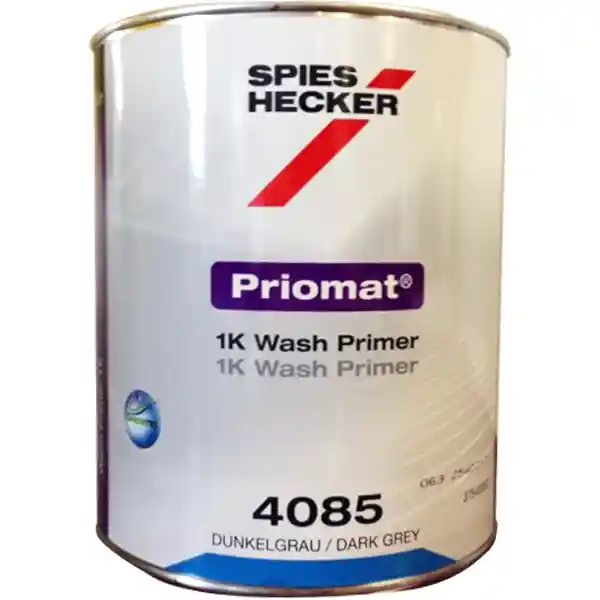 SPIES HECKER 4085DG Gris foncé- Apprêt 1K wash primer 3.5L ponçable ou mouille mouille
