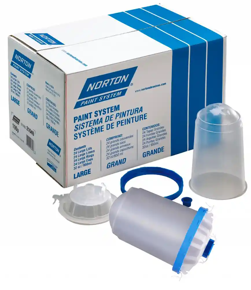 NORTON NPS190 NPS 750ml 190µ 48 poches jetables +48 couvercles
