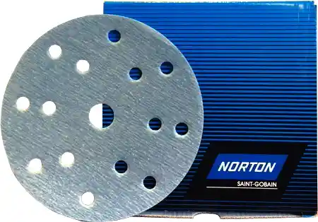 NORTON CERAMIQUE500 P500 diam 150mm 100 disques abrasifs céramique A975 