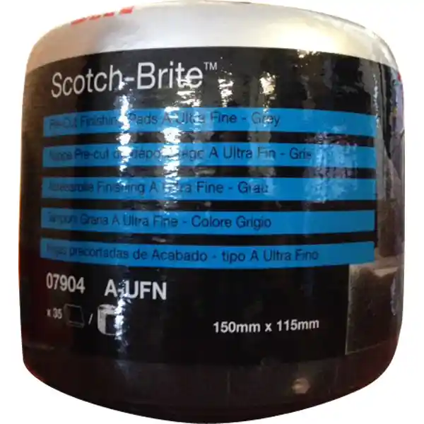 3M 07904 35 coupes Pre-Cut - gris ultra fin - 115x150mm