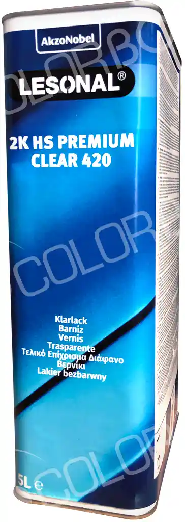 LESONAL 522628 Vernis 2K HS Premium clear 420 5L
