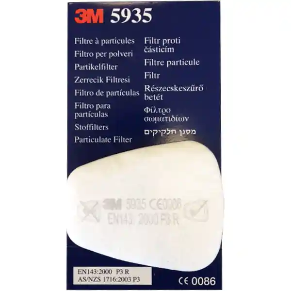 3M K5935 20 filtres à particules antipoussière - classe P3R