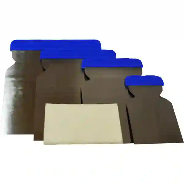 SIFA 001420 Set de 4 couteaux a mastic & 1 cale à caoutchouc