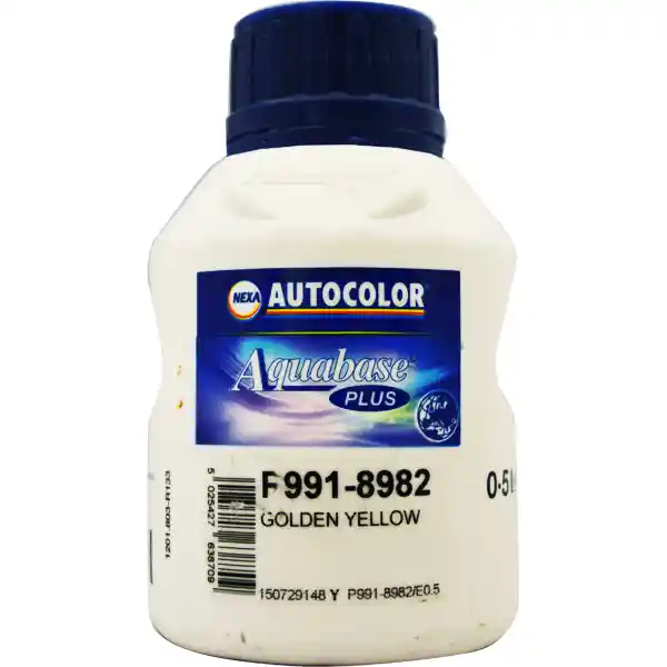 AUTOCOLOR P991-8982 Golden Yellow 0.5L Nexa Autocolor Aquabase Plus