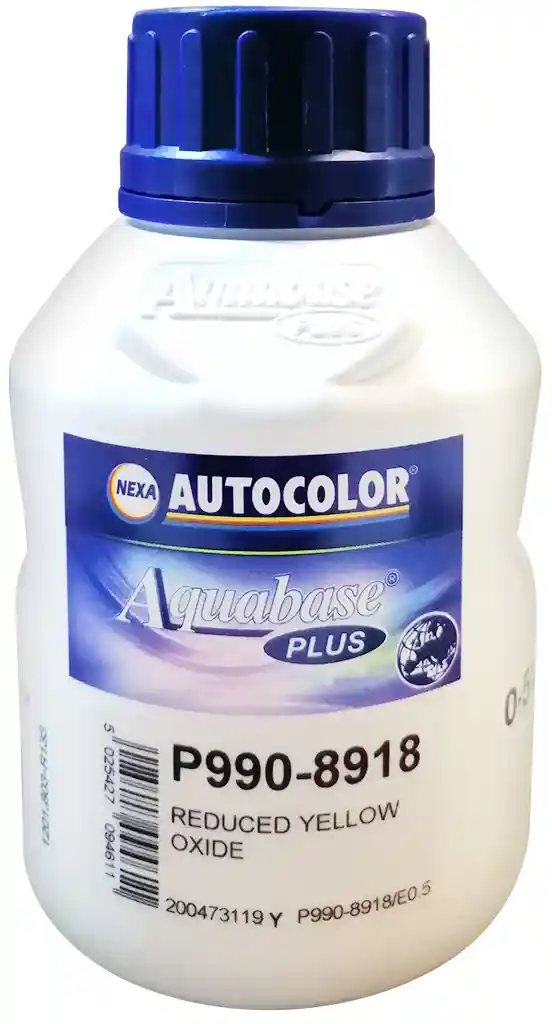 AUTOCOLOR P990-8918 Reduced Yellow Oxide 0.5L Nexa Autocolor Aquabase Plus