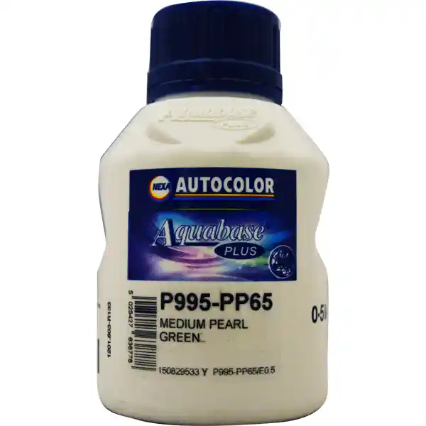 AUTOCOLOR P995-PP65 Medium Pearl Green 0.5L Nexa Autocolor Aquabase Plus