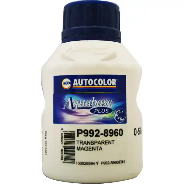 AUTOCOLOR P992-8960 Transparent Magenta 0.5L Nexa Autocolor Aquabase Plus