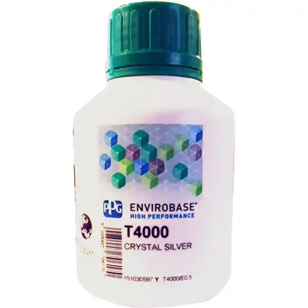 PPG T4000 Crystal silver 0.5L Envirobase High Performance 