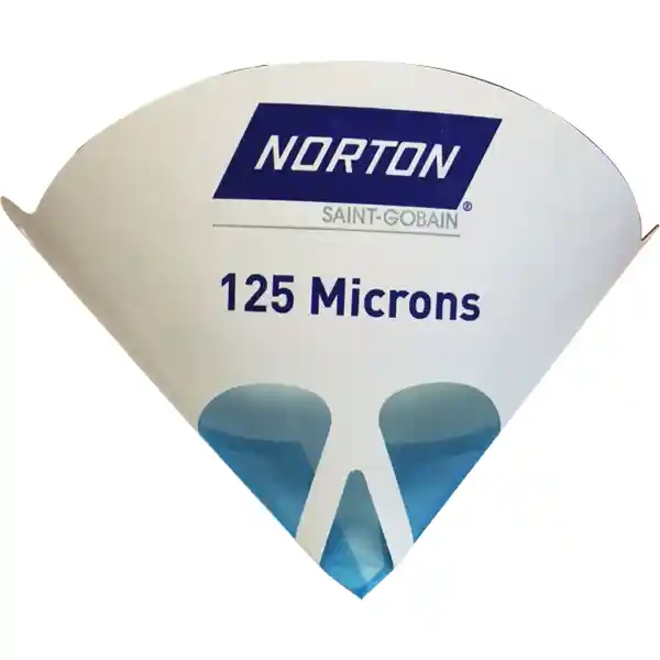 NORTON CONE125 250 filtres cônes 125µ - filtre peinture hydro toute marque sauf RM et Glasurit