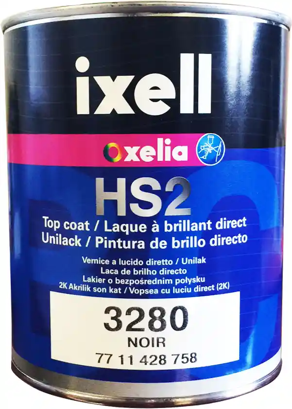 IXELL 3280 7711428758 Noir brillant direct 1L