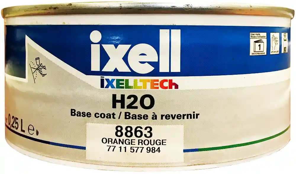 IXELLTECH 8863 7711577984 Orange rouge 0.25L