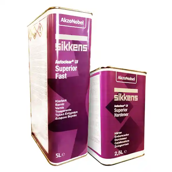 SIKKENS KIT_VERNIS_FAST Kit vernis Autoclear LV superior FAST 5l + durcisseur 2.5l