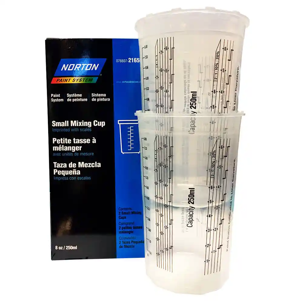 NORTON 21650 250ml 2 godets rigides gradués