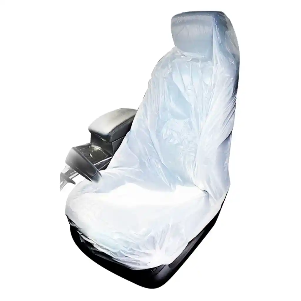 KEMTEX 305423 250 protèges sieges blancs PE