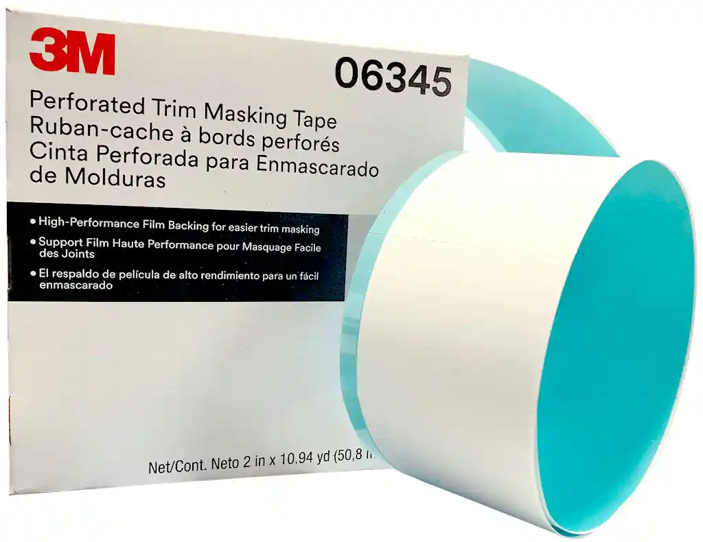 3M 06345 5mm -Ruban de masquage joint étanchéité de pare-brise 