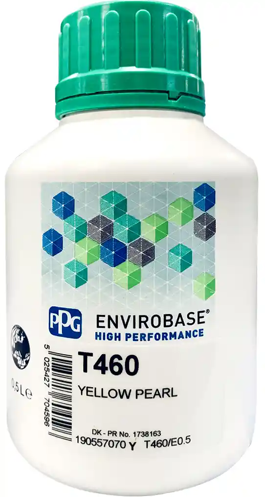 PPG T460 Yellow Pearl 0.5L Envirobase High Performance 
