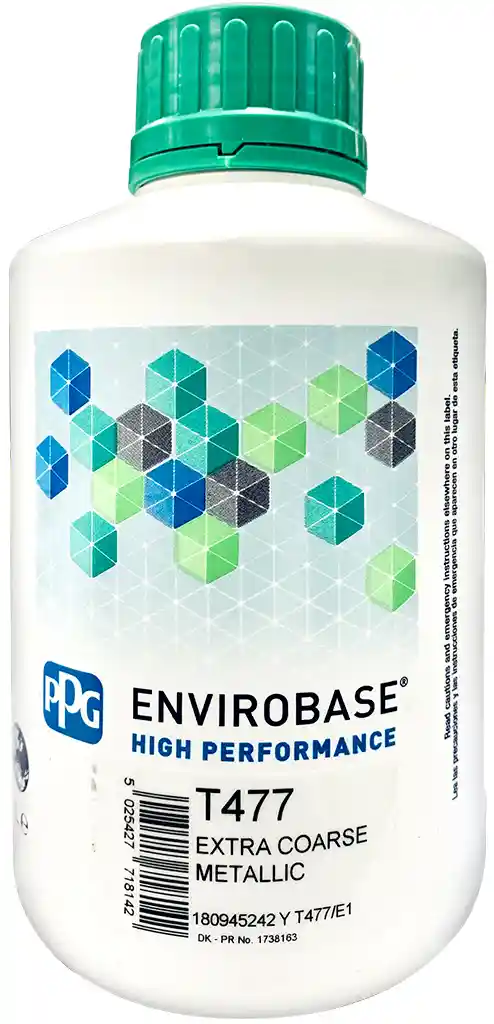 PPG T477 Extra coarse metallic 1L Envirobase high performance