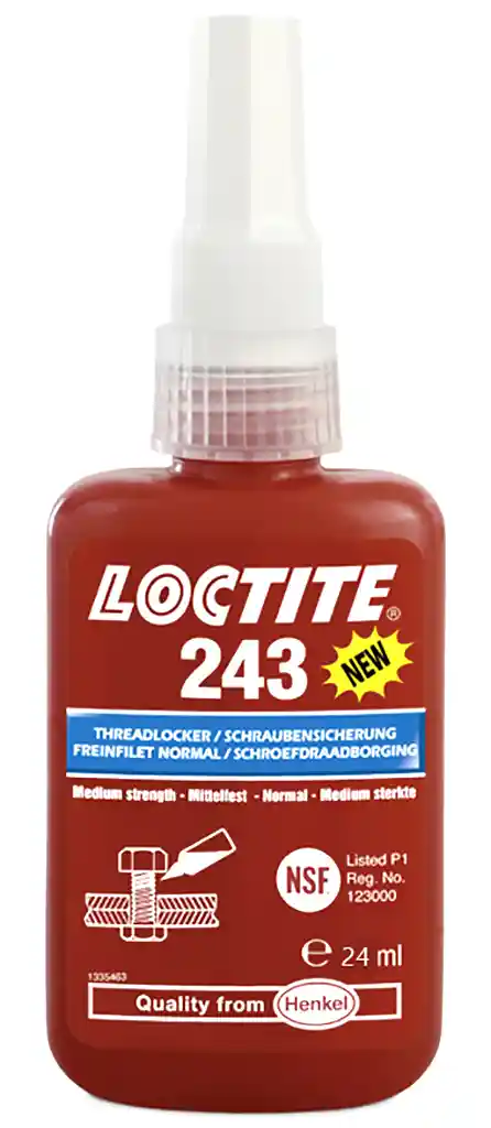 LOCTITE LOCTITE_243 Freinfilet standard pour pièces mécaniques automobiles 24ml
