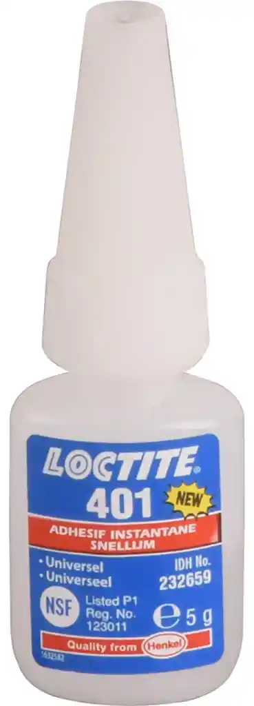 LOCTITE LOCTITE_401-5G Colle universelle, prise instantanée multi-usages - flacon 5G