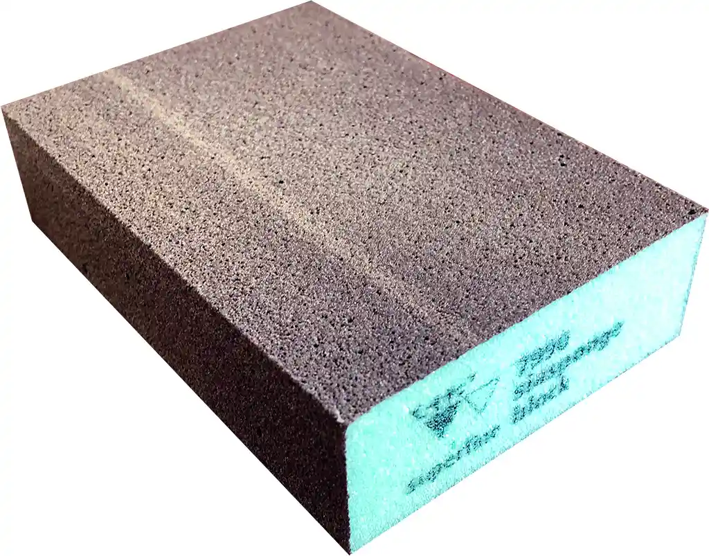 SIA ABRASIVES 0070.1241.01 Super fine 10 block éponges abrasives vertes 69X98X26mm