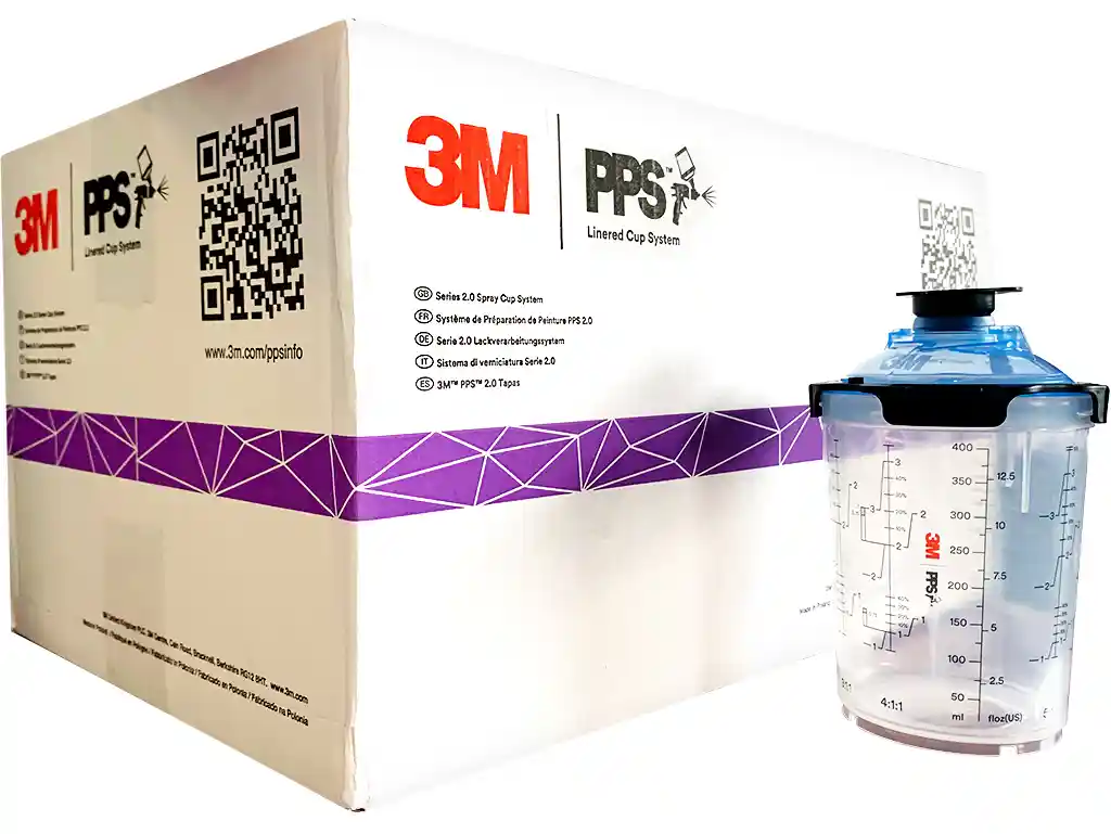 3M 26312 400ml 125µ PPS 2.0 50 poches jetables
