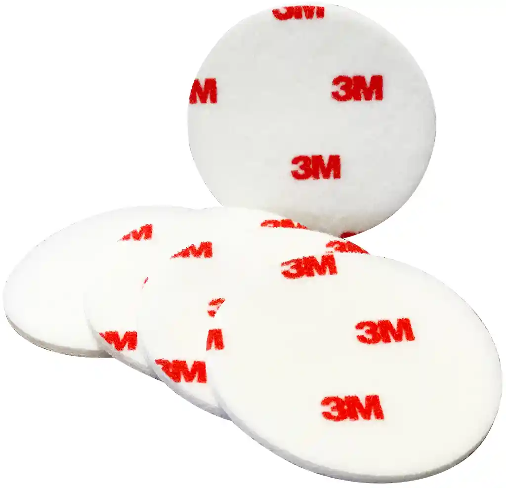 3M 50016 5 Disques feutres de lustrage Finess-It Diam 75mm
