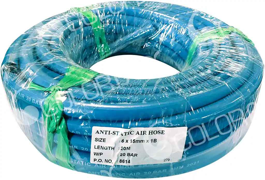 SIFA 003184 diam 8mm & long. 20m -Tuyau d'air antistatique 