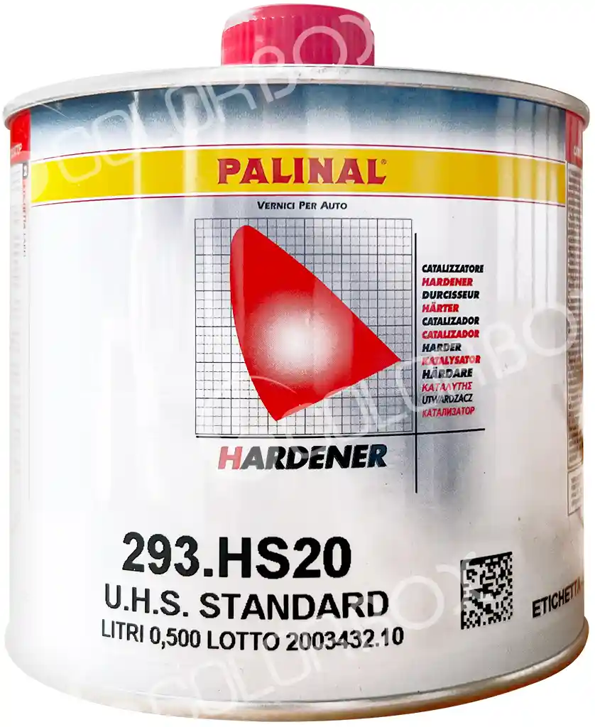 PALINAL 293.HS20M Durcisseur UHS standard pour vernis mat 923.MAT5 0.5L