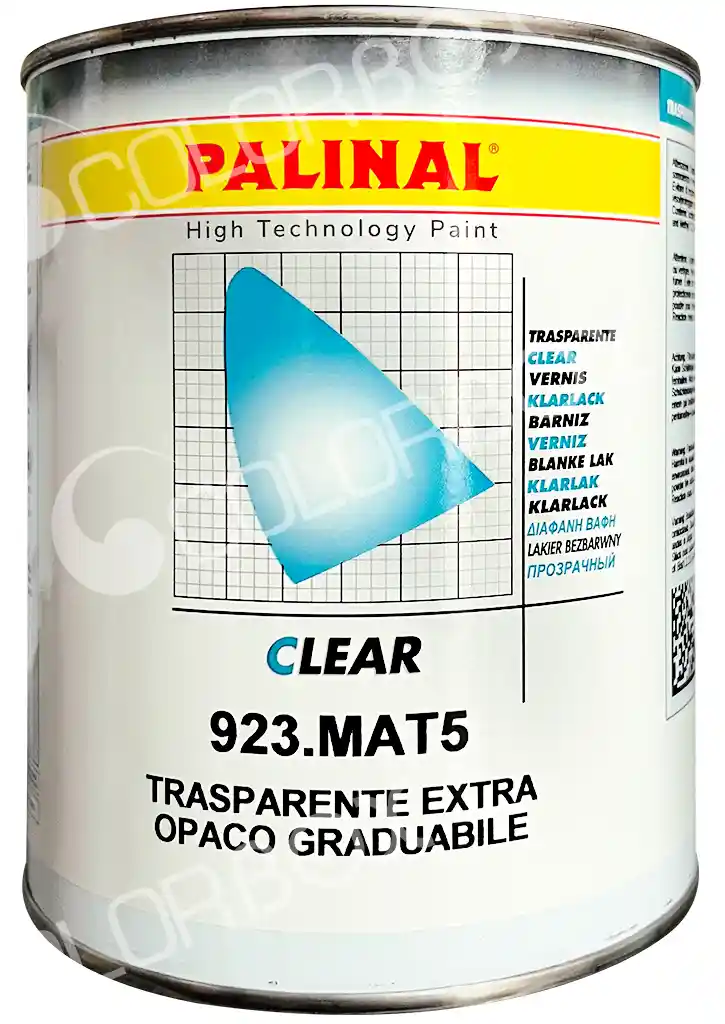 PALINAL 923MAT51 Vernis mat, extra mat ou satiné 1L