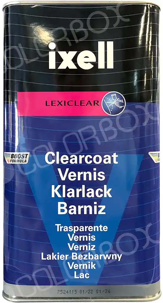 IXELL LEXICLEAR 7711943340 Vernis séchage rapide 15 min à 60°C 5L