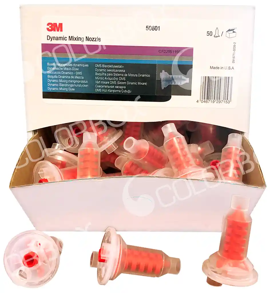 3M 50601 50 buses mélangeuses pour pistolet DMS
