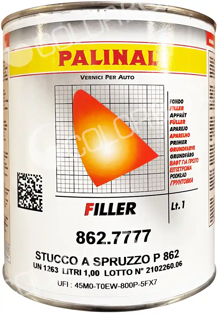 PALINAL 862.7777 Mastic polyester à pistoler 1L