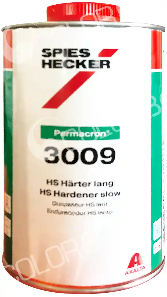 SPIES HECKER 3009 Durcisseur lent Permacron HS 1L pour vernis 8007