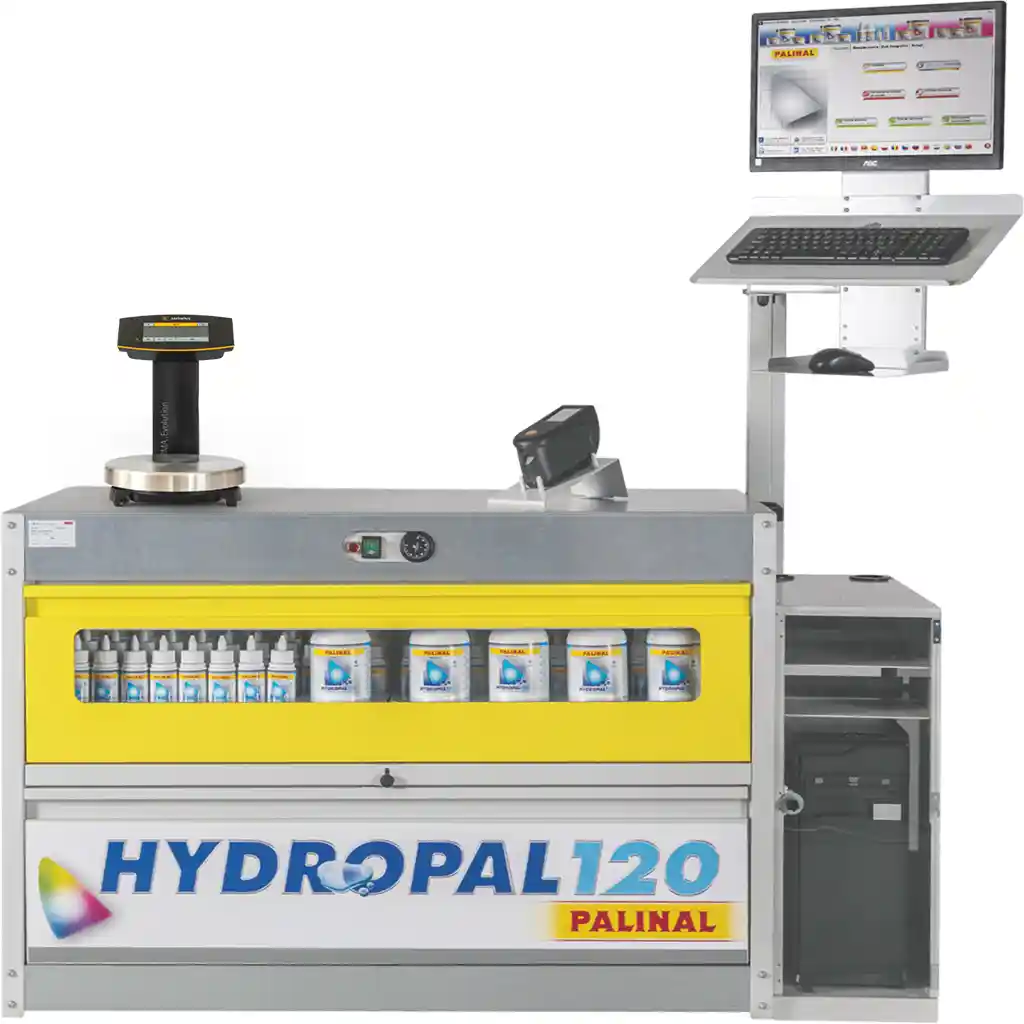 PALINAL KIT_INSTALLATION Machine Palinal, Spectro, Balance, PC, Stock hydro, Colorbox