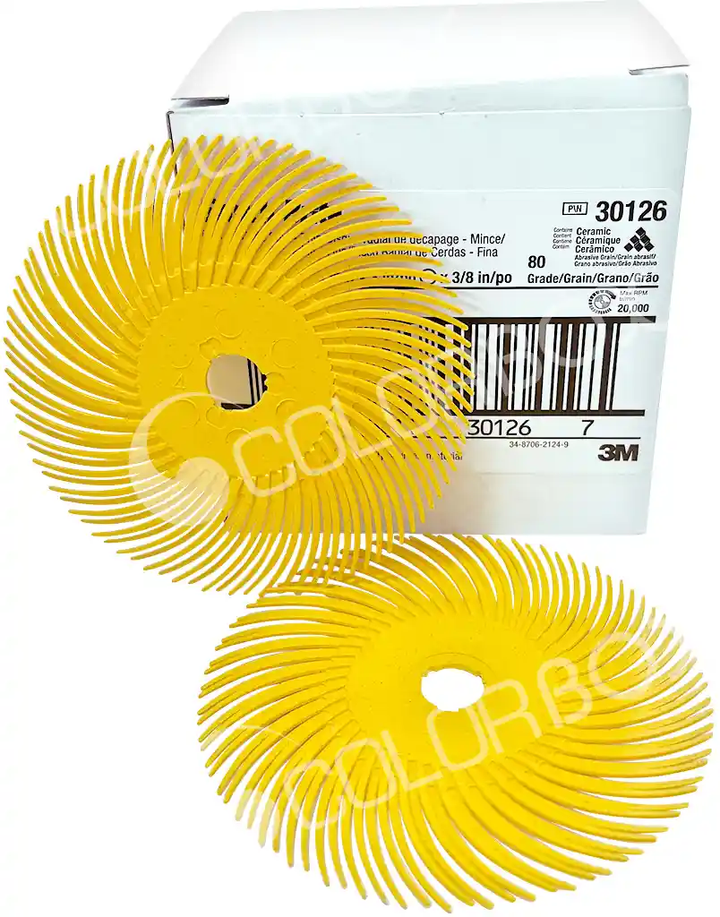 3M 30126 40 brosses radiales haute technologie RB-ZB diam 75mm G80