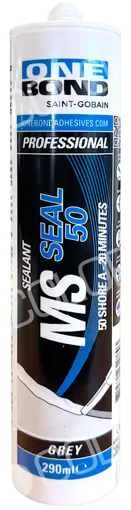 ONE BOND SEAL_50 Colle mastic MS gris - séchage 20 minutes 290ml