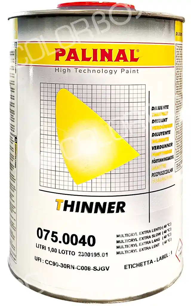 PALINAL 0750040 Diluant multicryl extra lent 1L