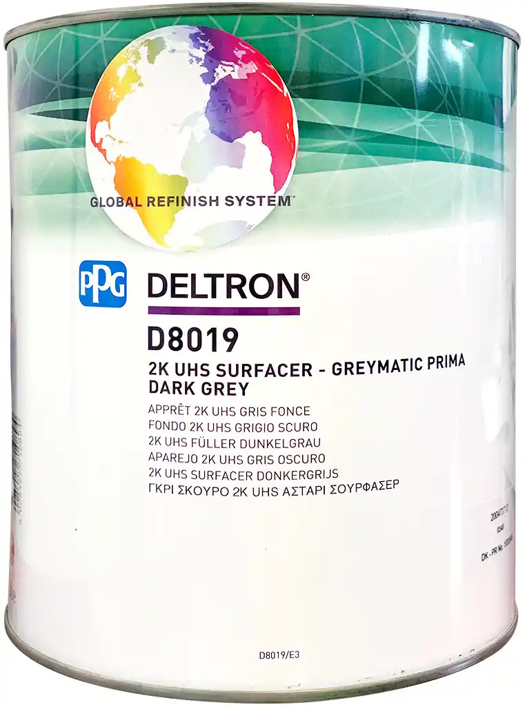 PPG D8019 Gris foncé G7 -Apprêt garnissant Greymatic UHS Prima 3L