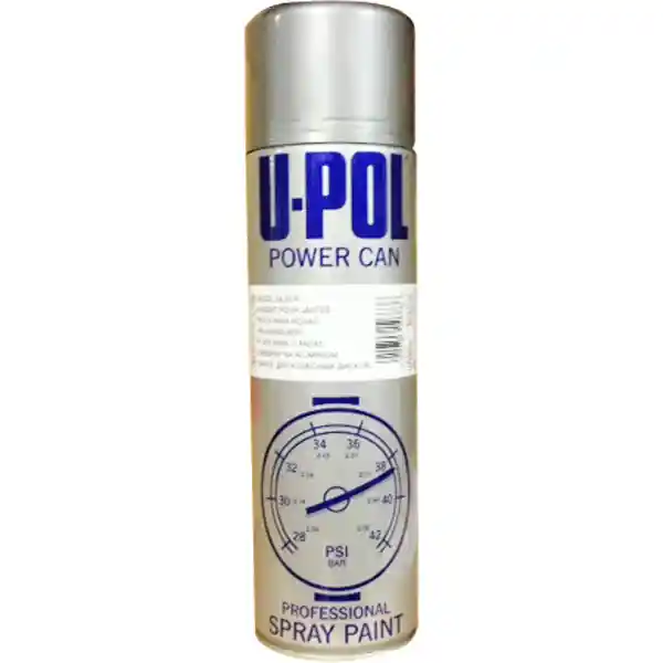 U-POL PCAS/AL Couleur argent jante aluminium aérosol Power Can 500ml