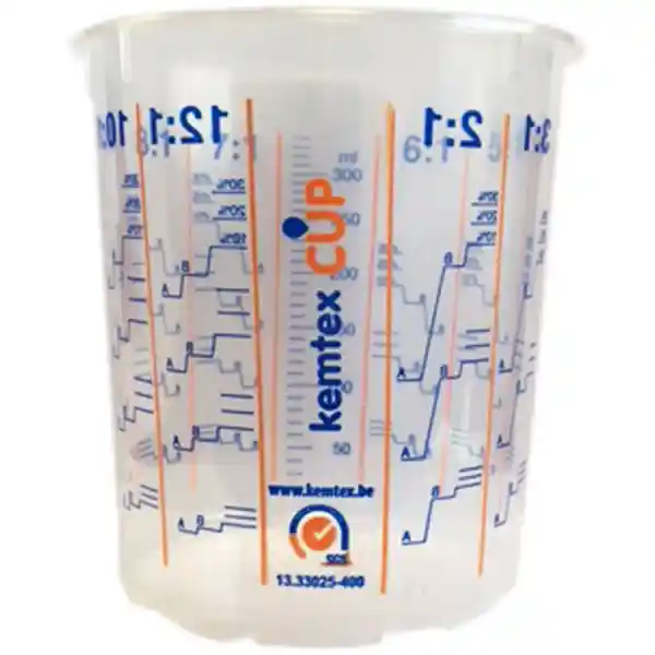 KEMTEX CUP400 200 godets gradués 400ml