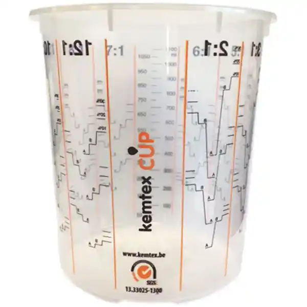 KEMTEX CUP1300 200 godets gradués 1300ml