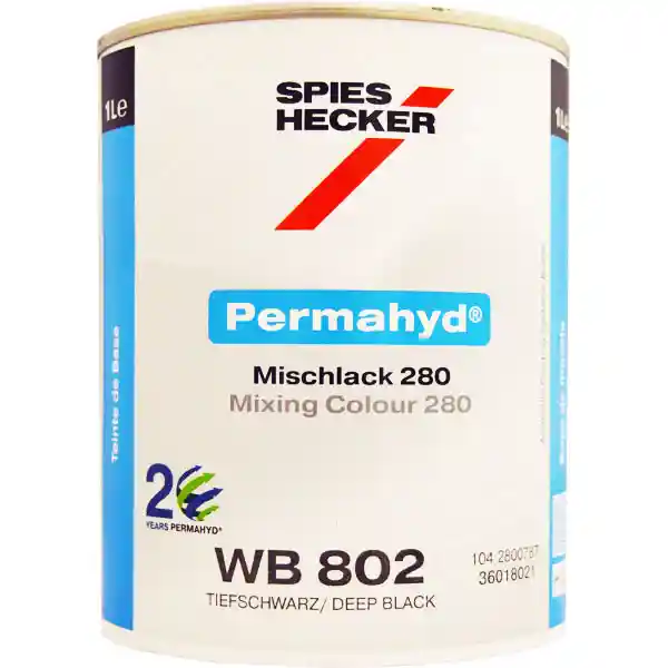 SPIES HECKER WB802 Noir profond 1L