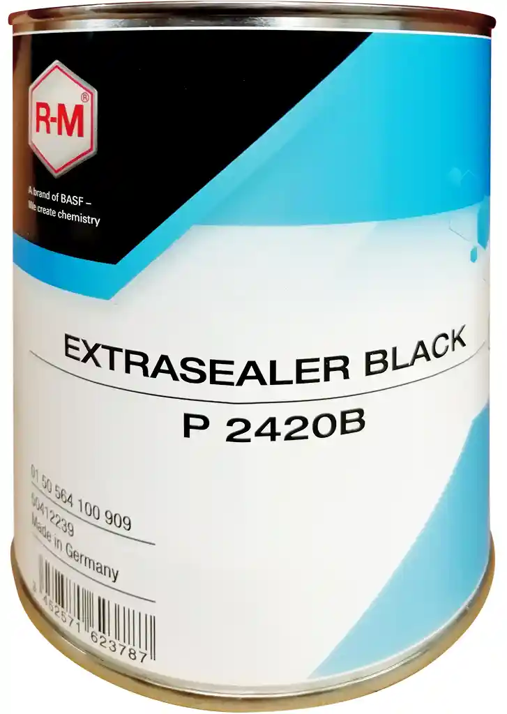 RM EXTRASEALER_BLACK Noir- Apprêt mouillé sur mouillé pièces neuves & plastique 1L