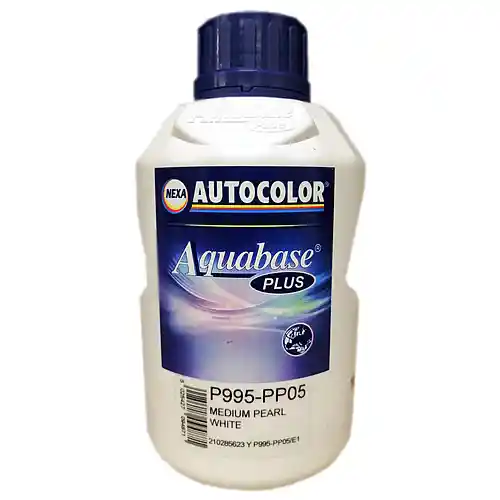 AUTOCOLOR P995-PP05 Medium Pearl White 1L Nexa Autocolor Aquabase Plus