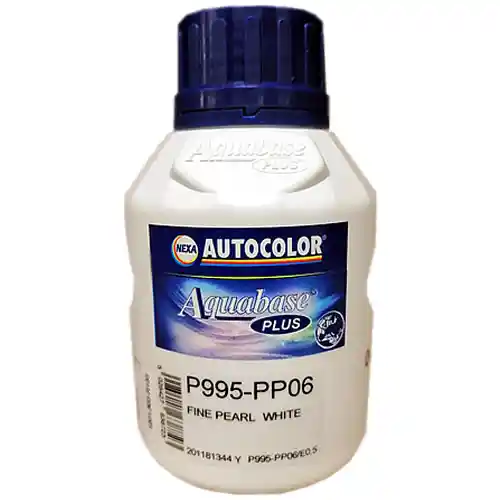 AUTOCOLOR P995-PP06 Fine Pearl White 0.5L Nexa Autocolor Aquabase Plus