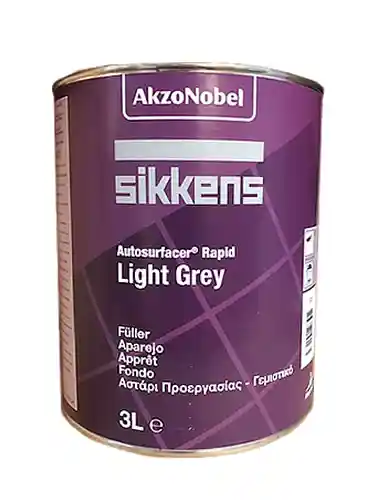 SIKKENS 523105 Apprêt gris clair autosurfacer rapide 3L