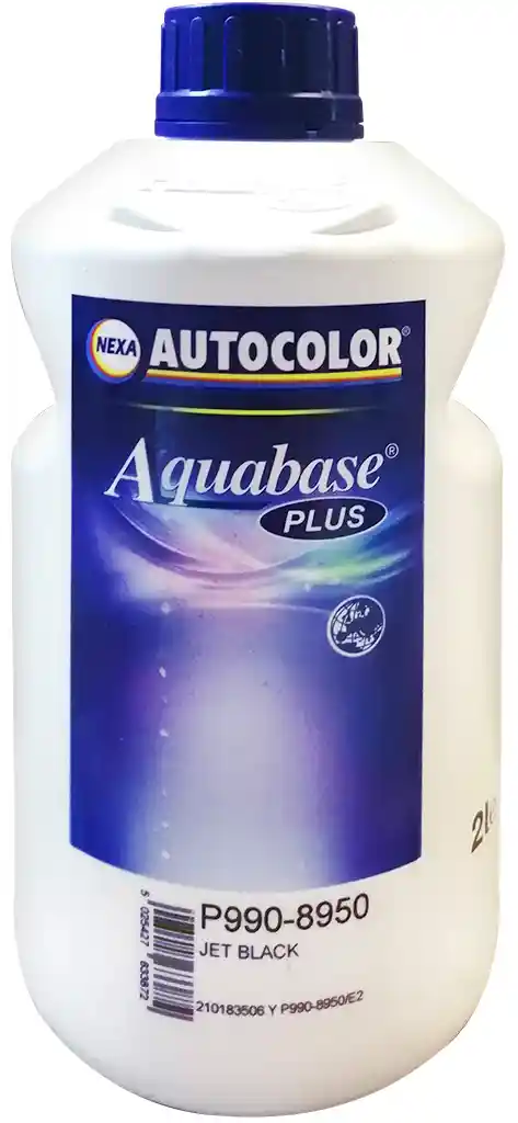 AUTOCOLOR P990-8950 Jet Black 2L Nexa Autocolor Aquabase Plus